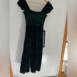 Hill House Home Velvet Emerald Nap Dress